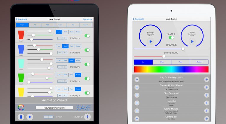 SoundLight App for iOS